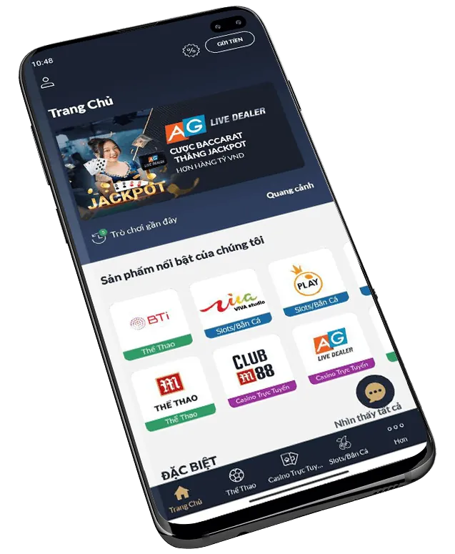 Giao diện bảng điều khiển cá nhân hóa của Onbet2